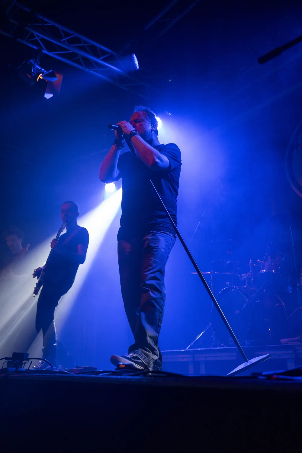 Foo Fightclub Sänger und Gitarristen live